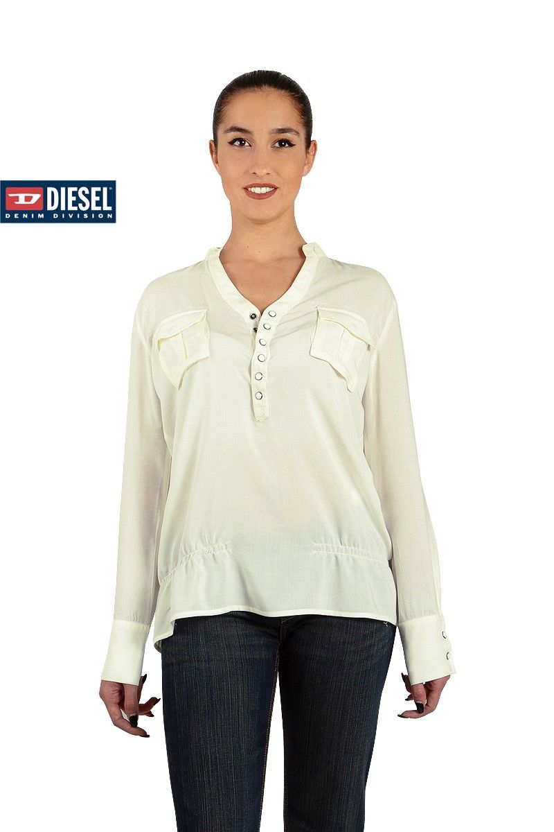 Diesel Women's Shirt - White #202798