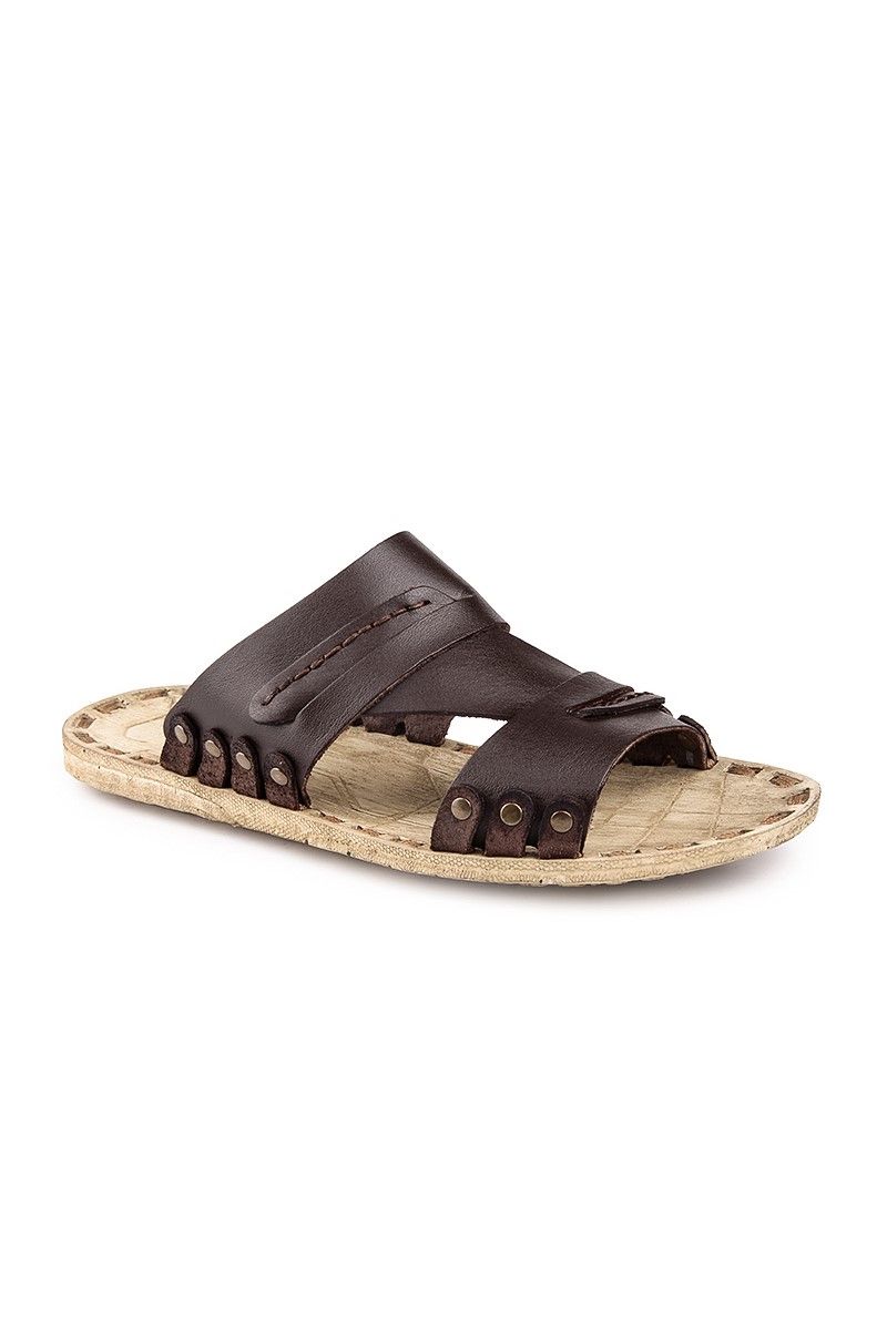 GPC Men's Leather Sandals - Brown #81054471