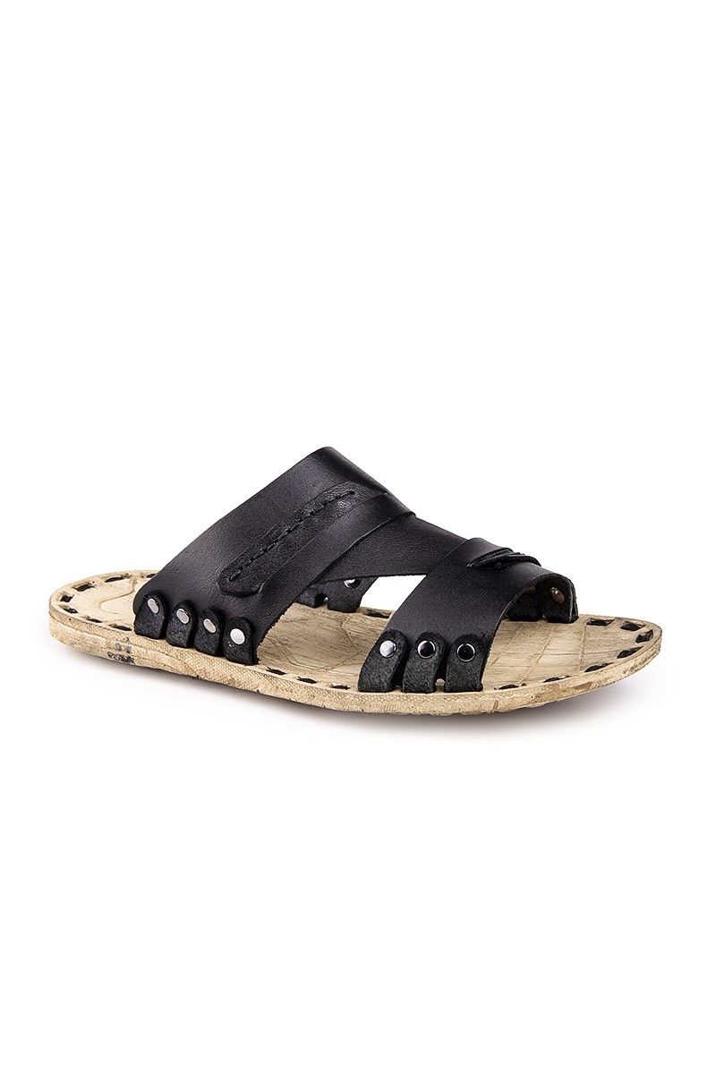 GPC Men's Leather Sandals - Black #81054477