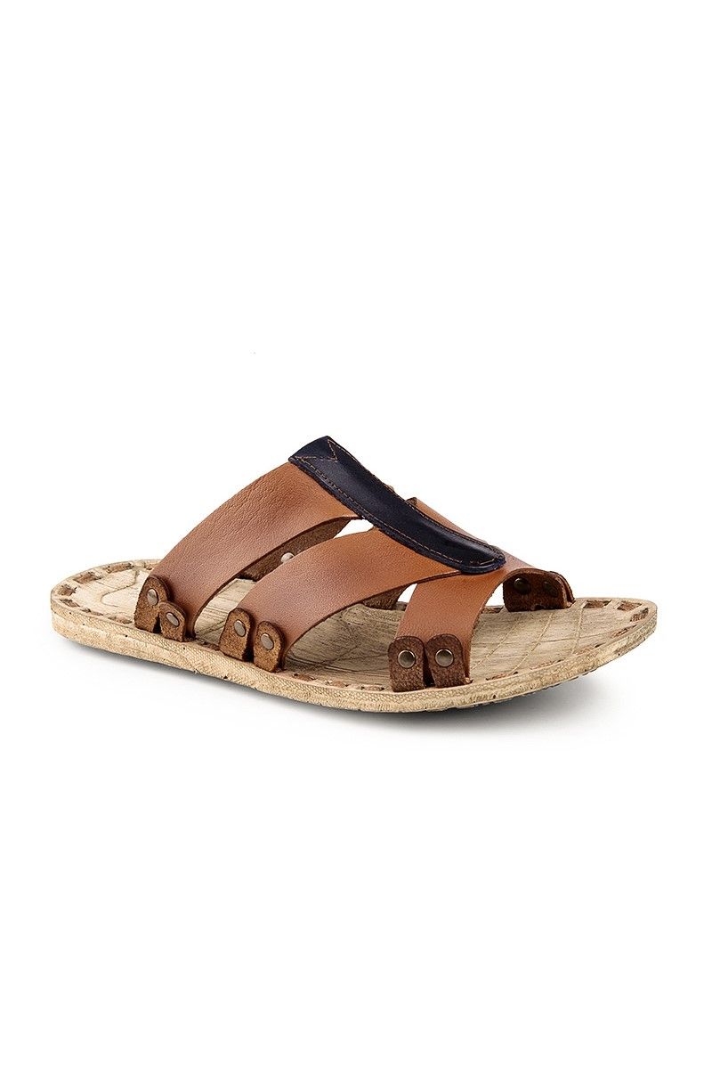 GPC Men's Leather Sandals - Brown #81054484
