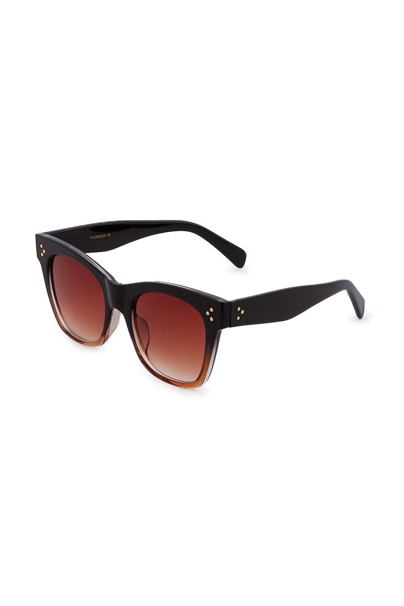 Women's Glasses - Brown with Black 989657510
