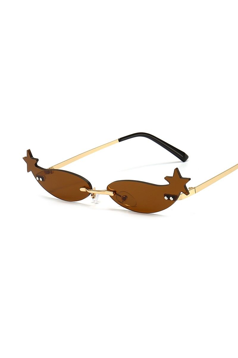 Дамски слънчеви очила 900500 - Кафяви 2021269