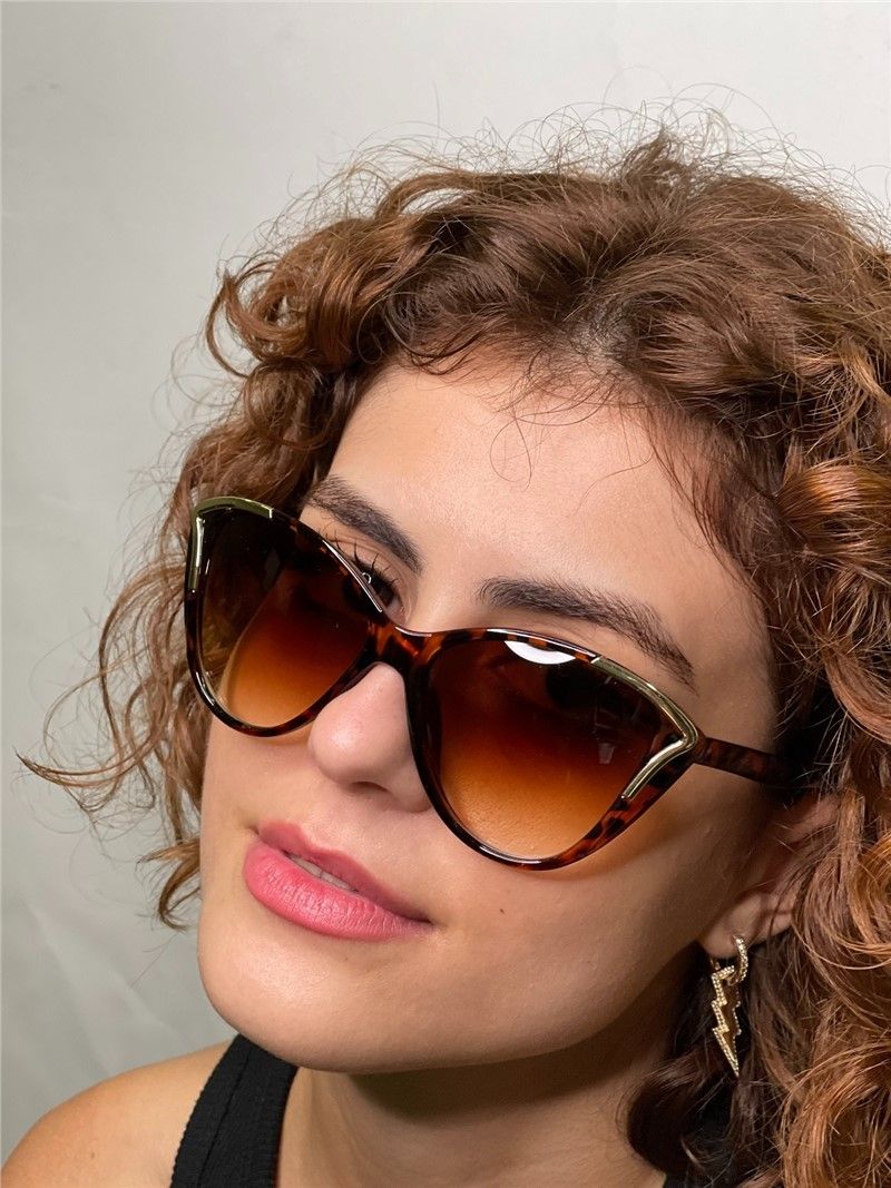 Women's sunglasses - Brown 20210835366