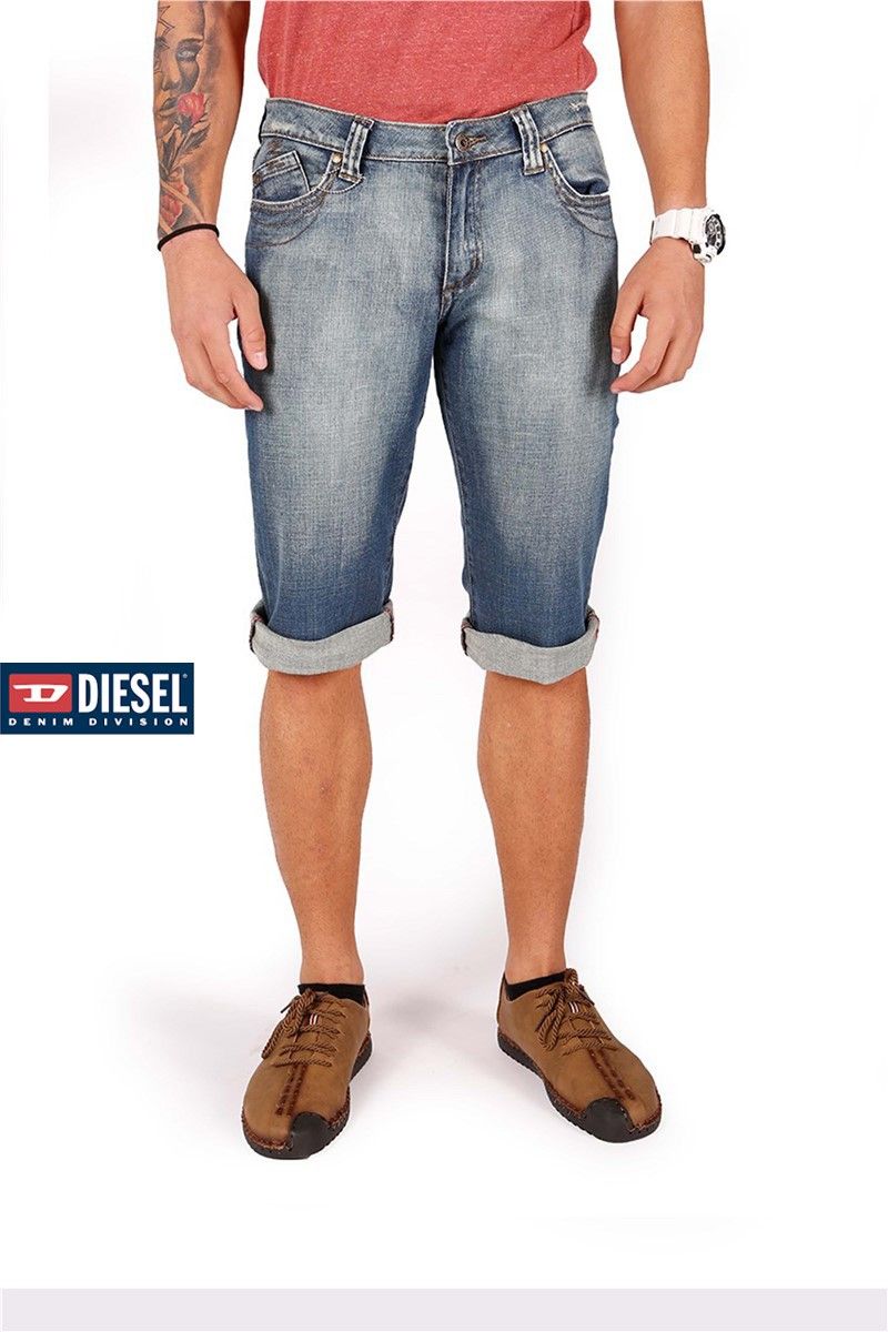 Diesel Men's Shorts - Light Blue #TFJ6034F