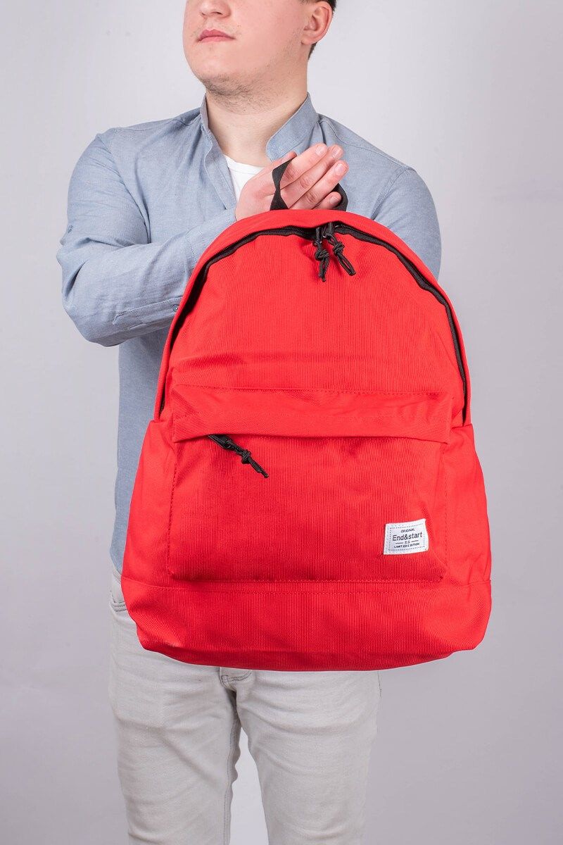 Men's backpack - Red 202108355664