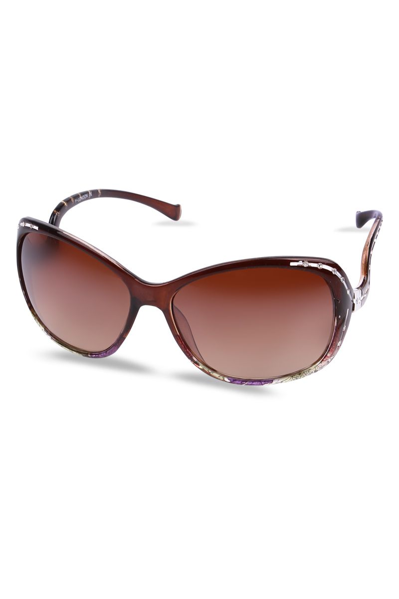 Women's Sunglasses - Brown #Yl-11 059