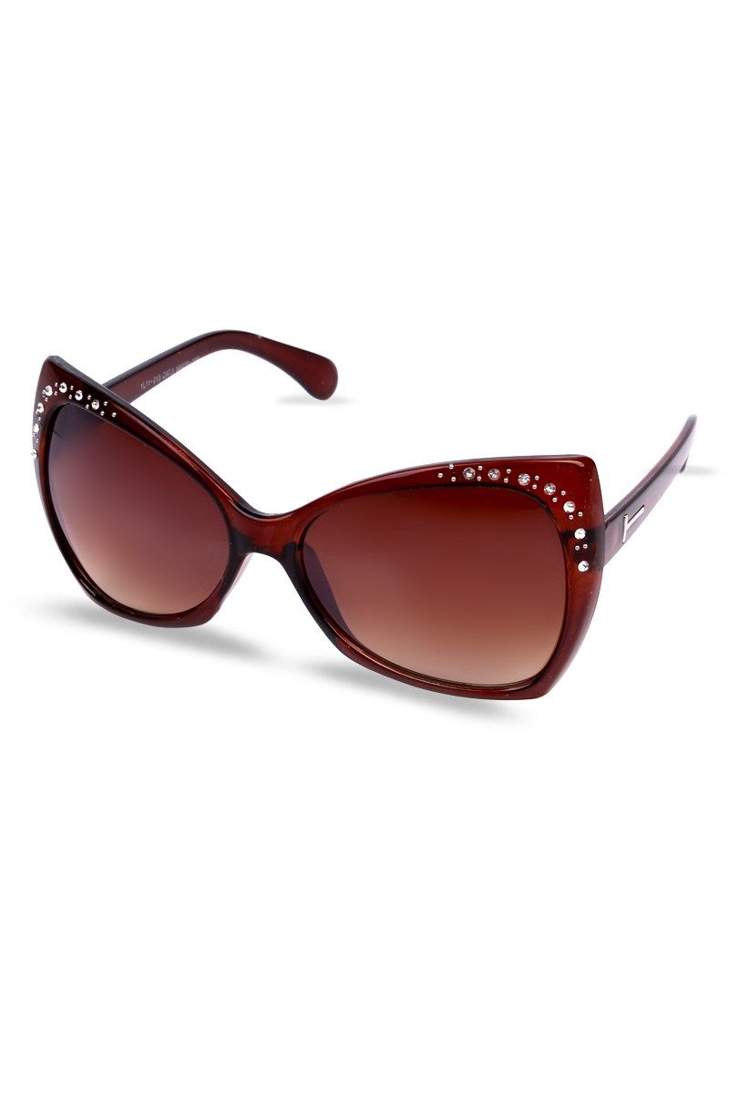 Women's Sunglasses - Brown #Yl11-013-4