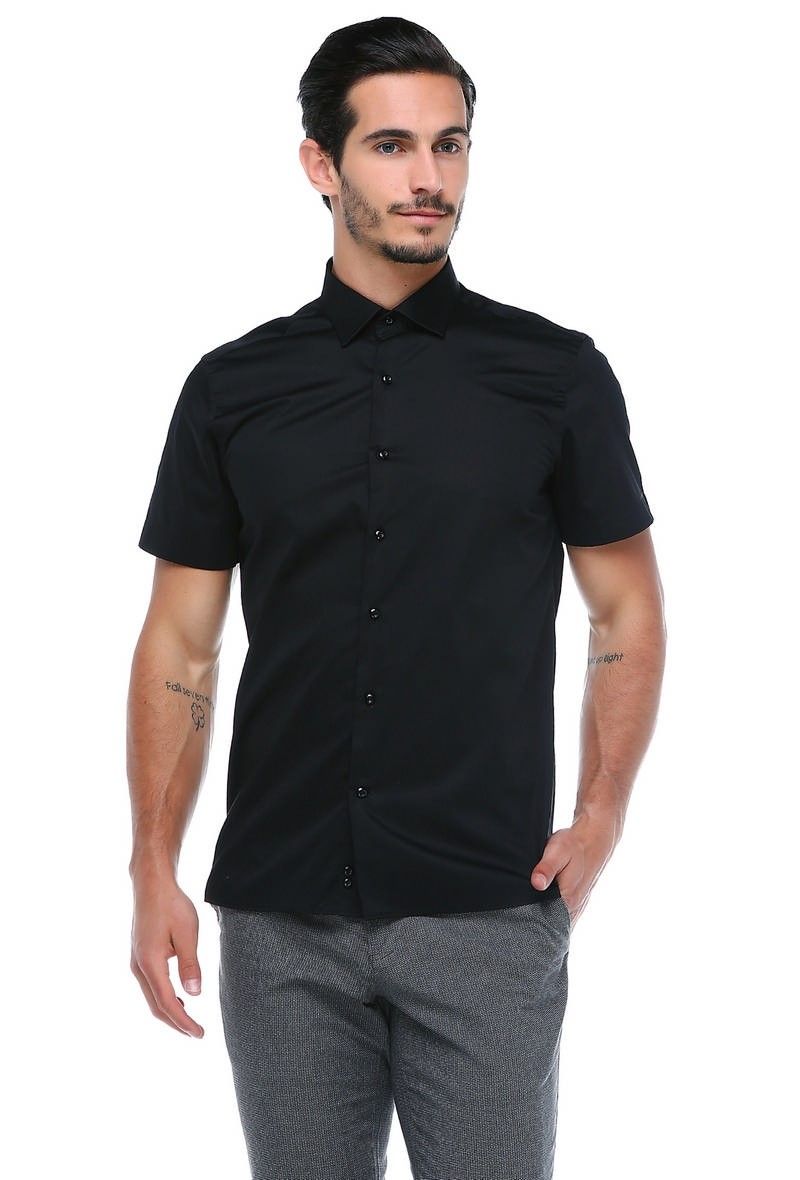 Centone Men's Shirt - Black #269049