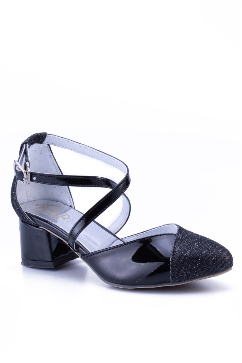 Buty dziecięce 8088 - czarne #393507